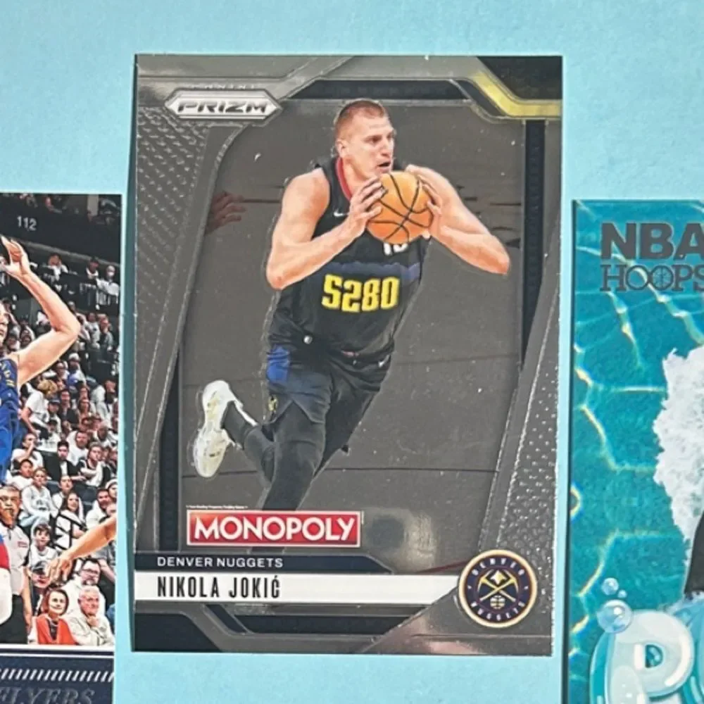 (3)2024-25 Panini, Nikola Jokic akaThe Joker, Denver Nuggets Cards